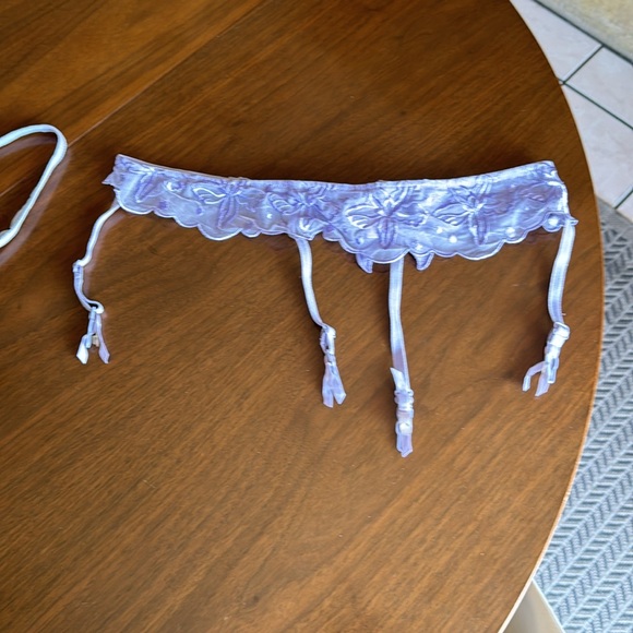 Purple Teddy with Garter - Picture 8 of 14